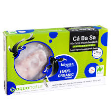Cá Ba Sa Hữu Cơ Cắt Khoanh Đông Lạnh Binca 270G